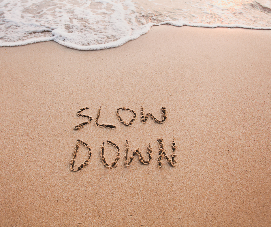 slow down - 1:1 Meditation Mentoring V2