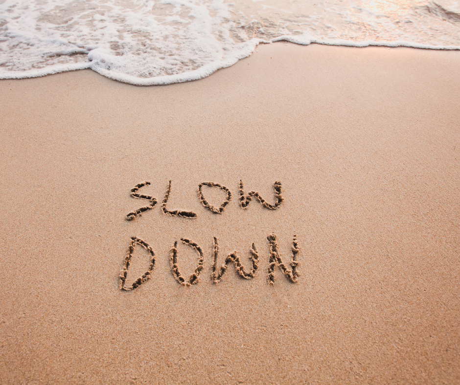 slow down - 1:1 Meditation Mentoring