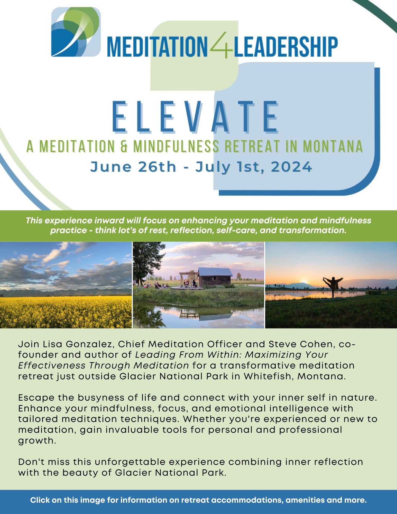 ELEVATE A Meditation Mindfulness Retreat in Montana 1 - Events